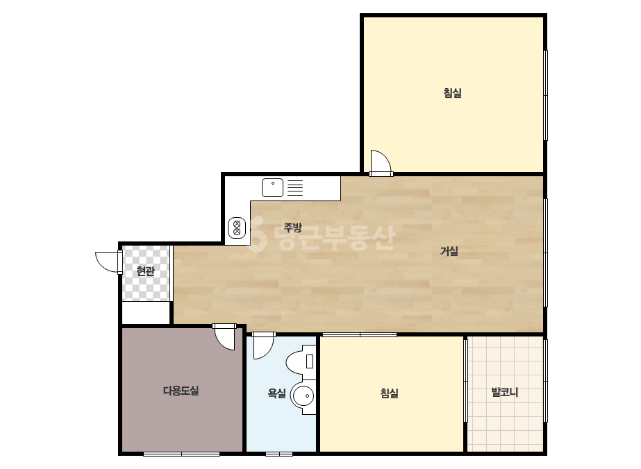확장 평면도
