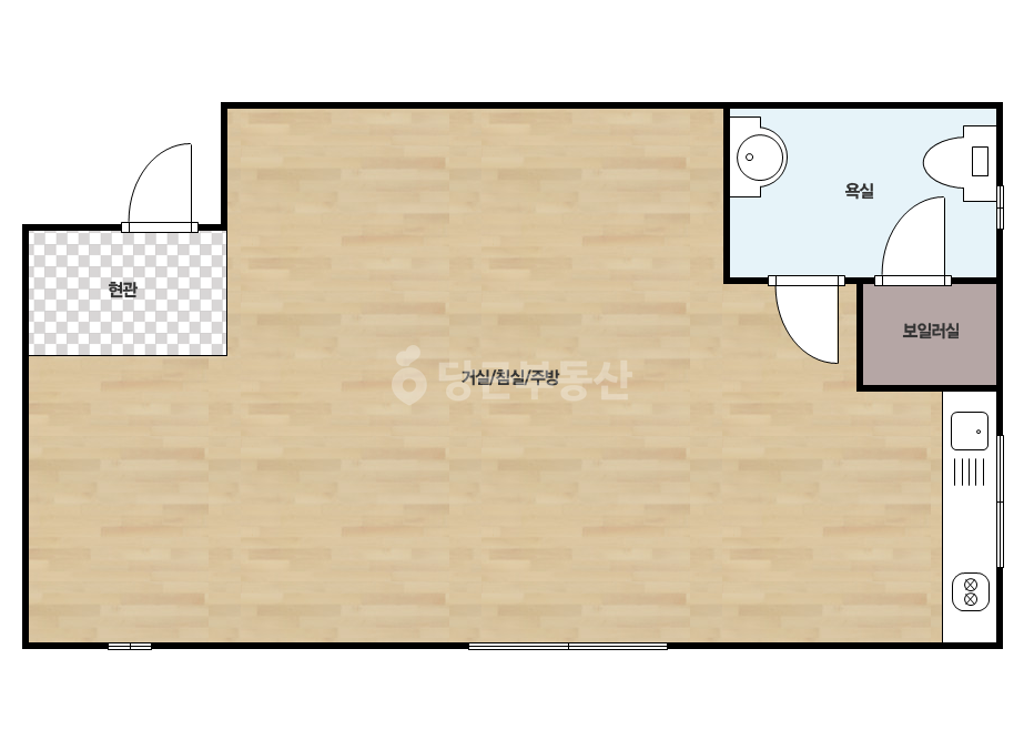 확장 평면도
