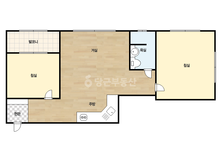 확장 평면도