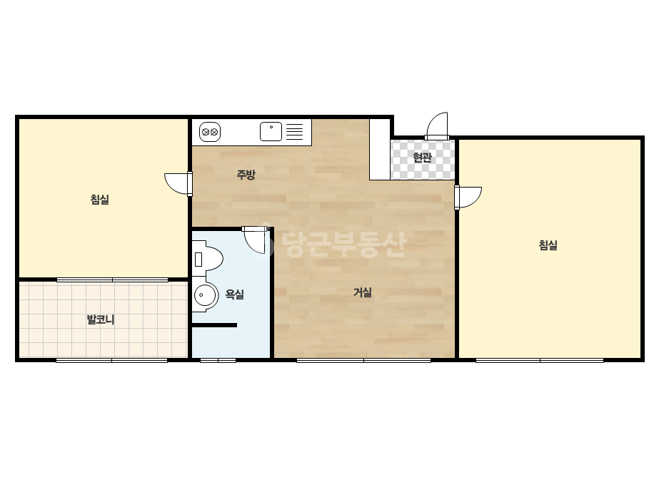 확장 평면도
