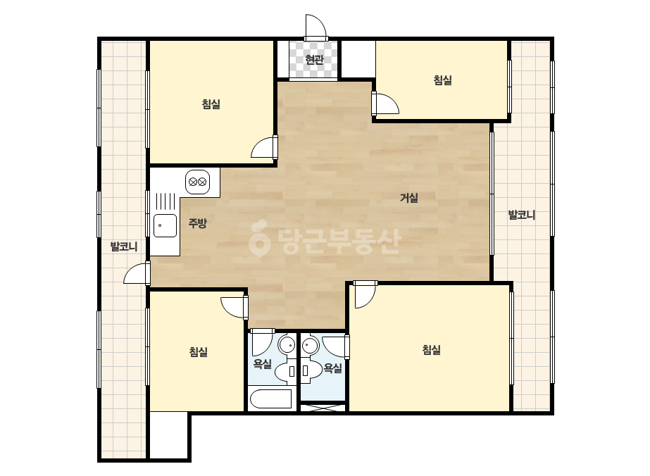 기본 평면도