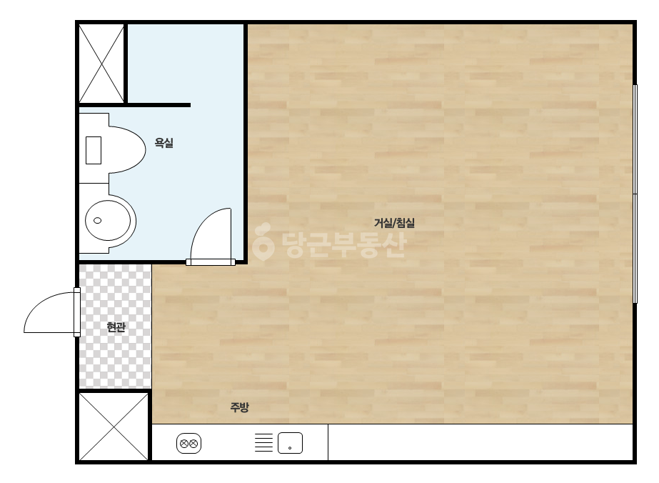 확장 평면도