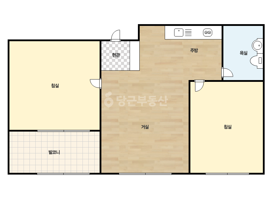 확장 평면도