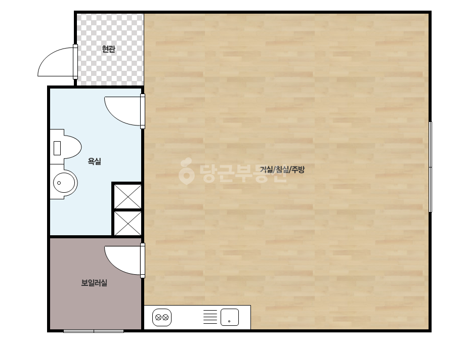 확장 평면도