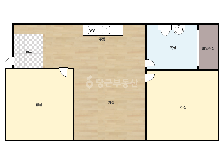 확장 평면도
