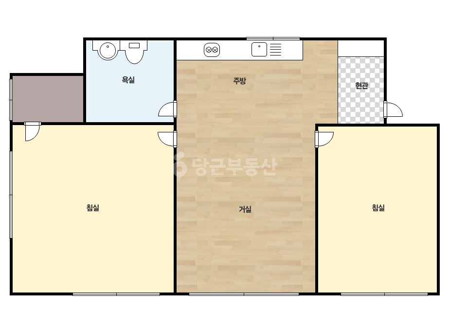확장 평면도