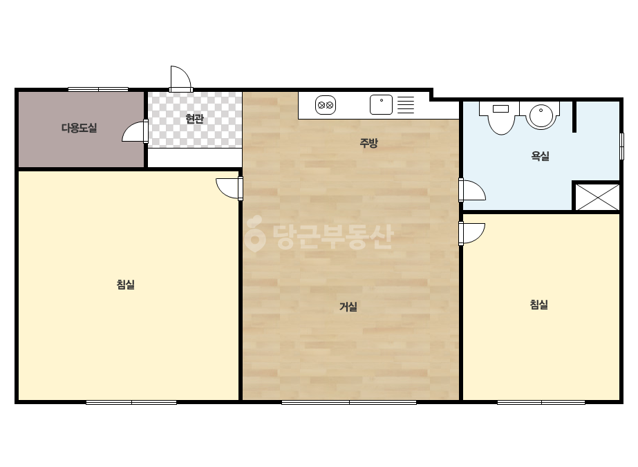 확장 평면도