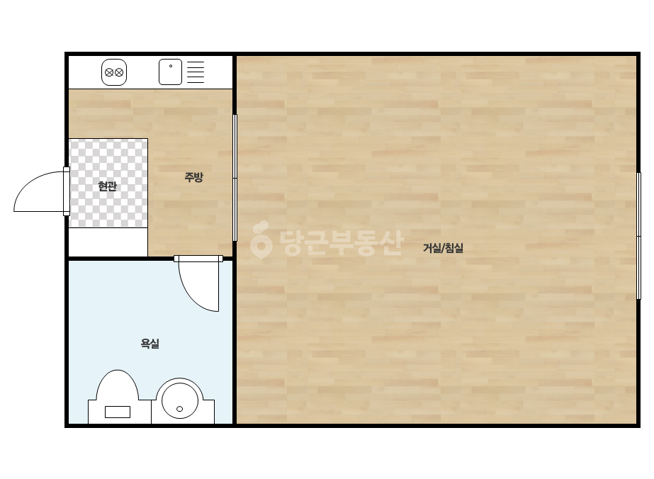 확장 평면도