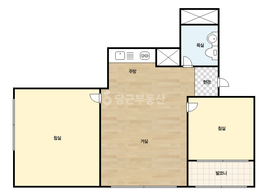 확장 평면도