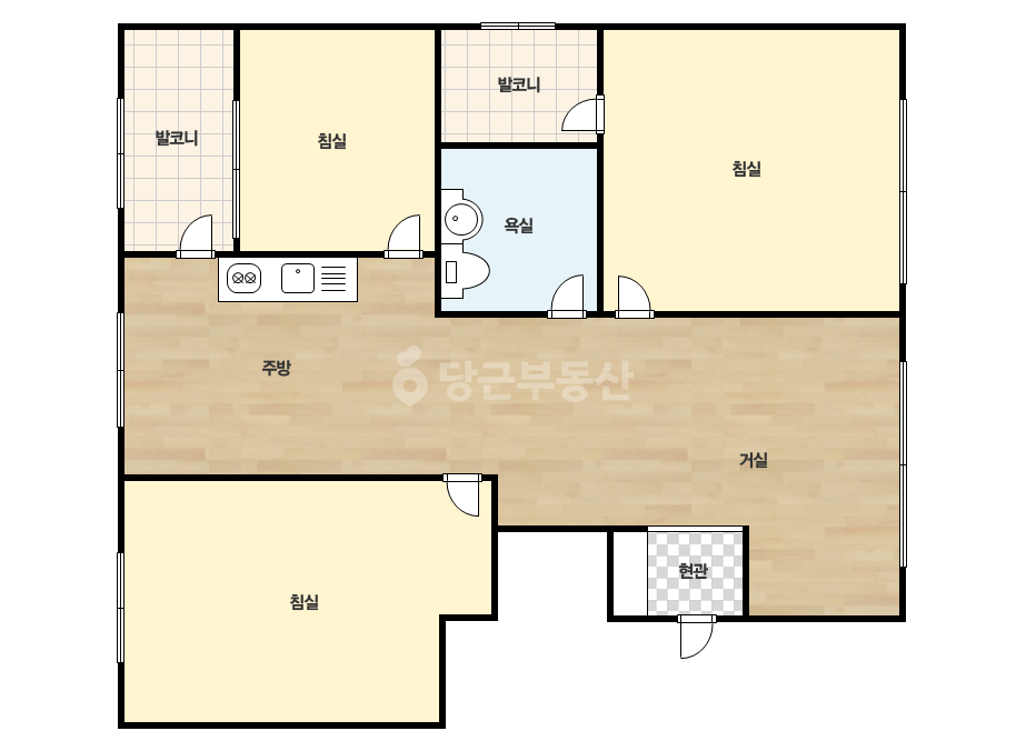 확장 평면도