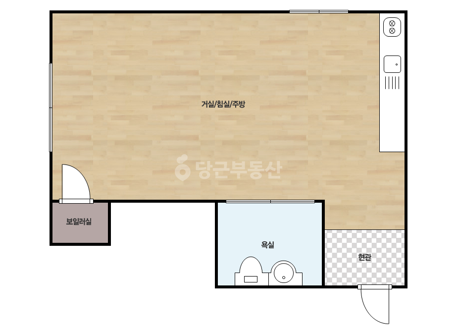 확장 평면도