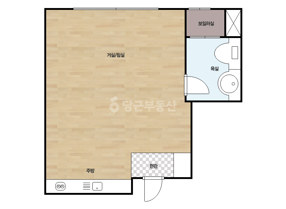 확장 평면도