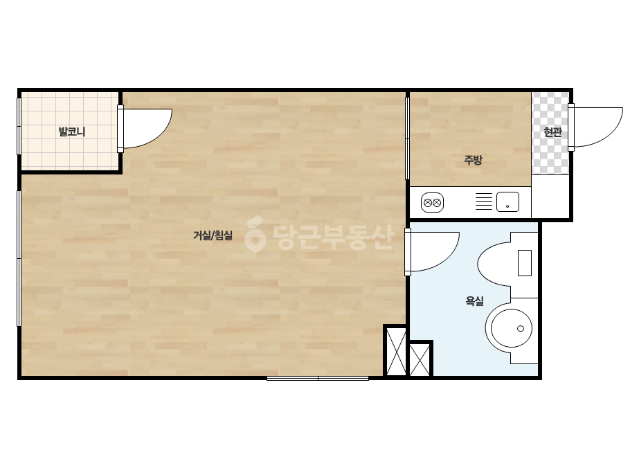 확장 평면도