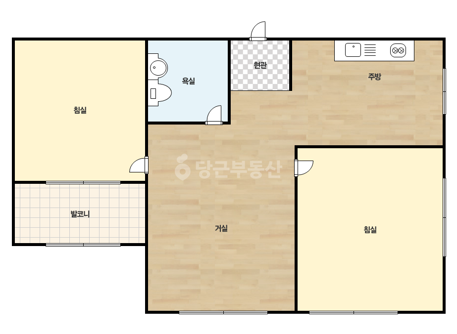 확장 평면도