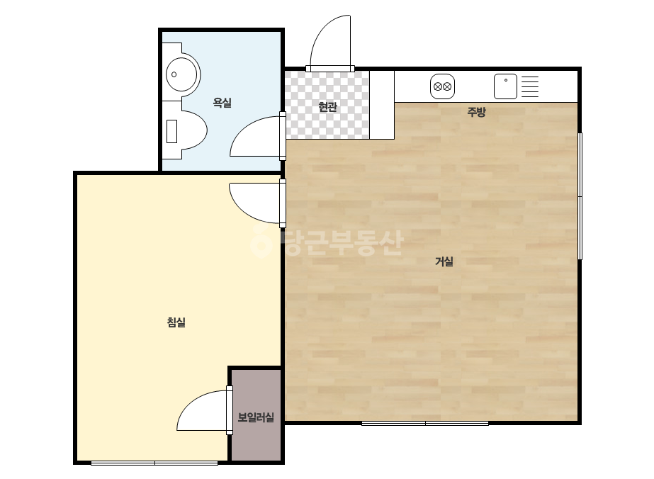 확장 평면도