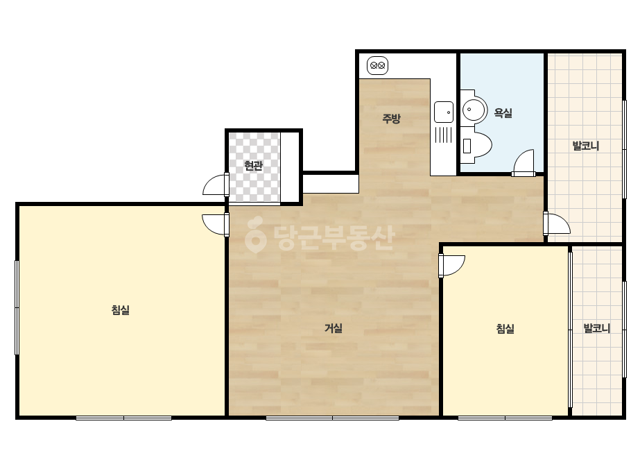 확장 평면도