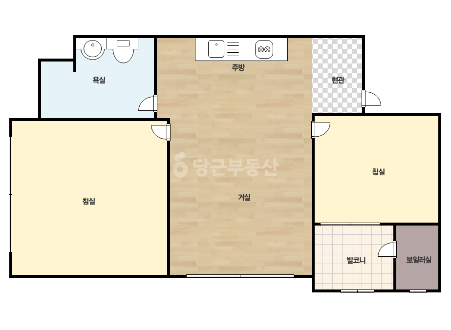 확장 평면도