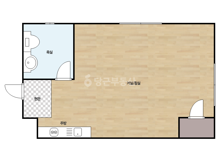 확장 평면도