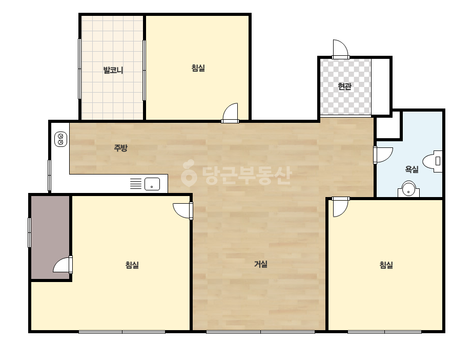 확장 평면도