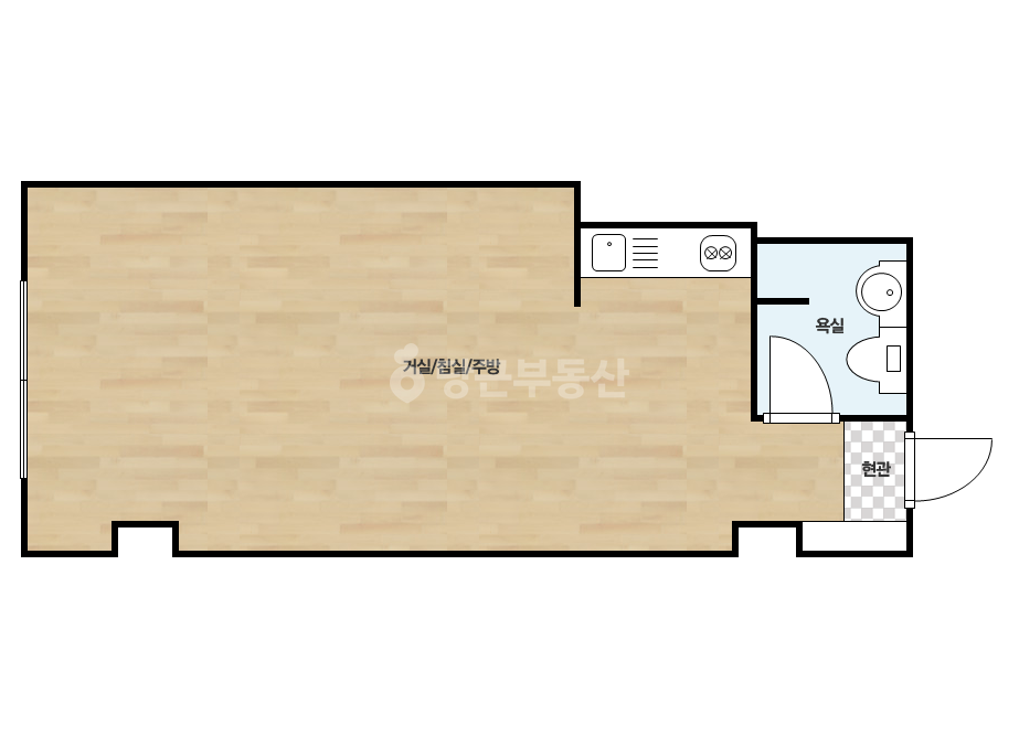 확장 평면도
