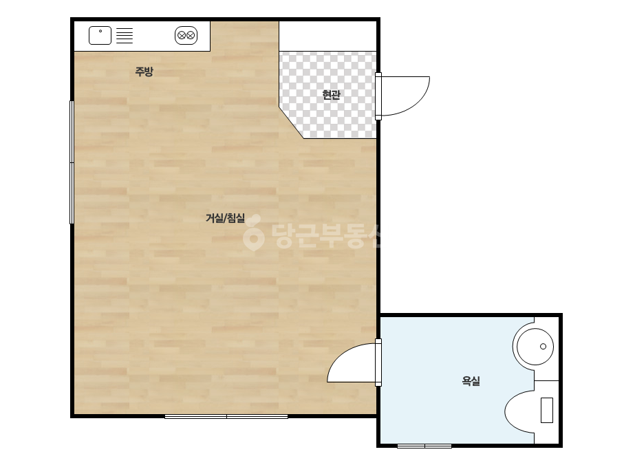 확장 평면도