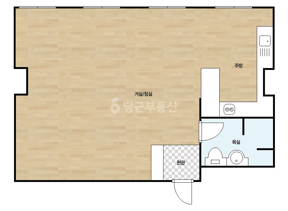 확장 평면도
