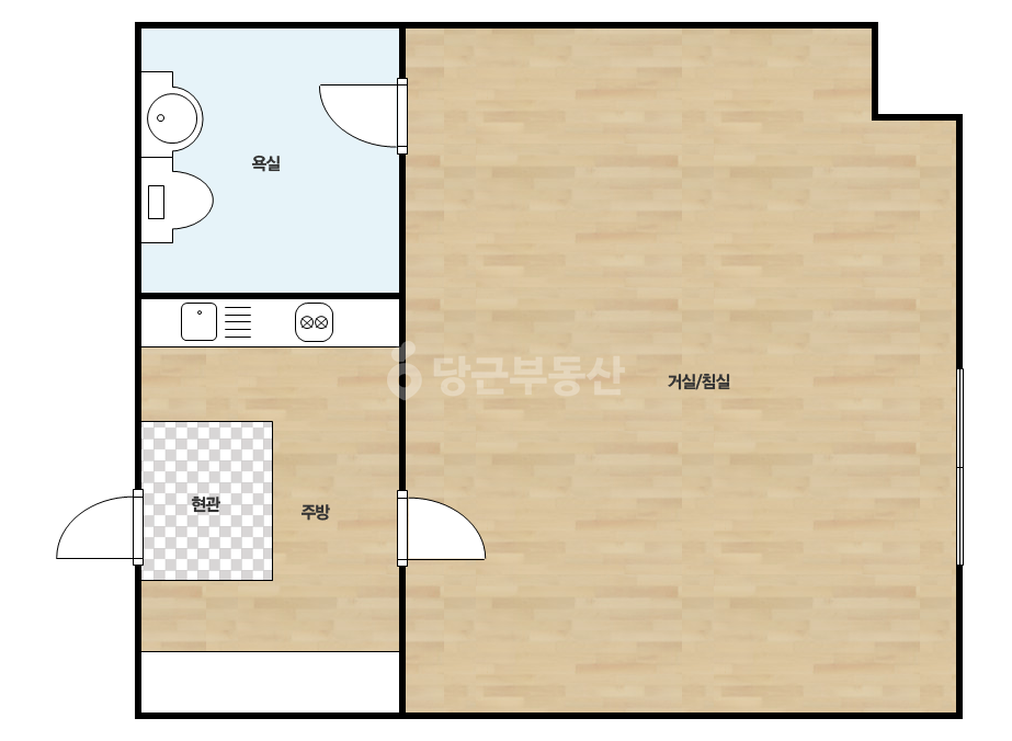 확장 평면도