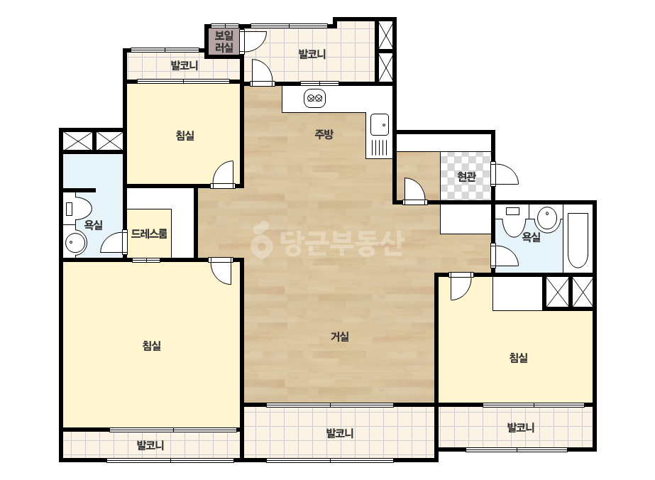 기본 평면도