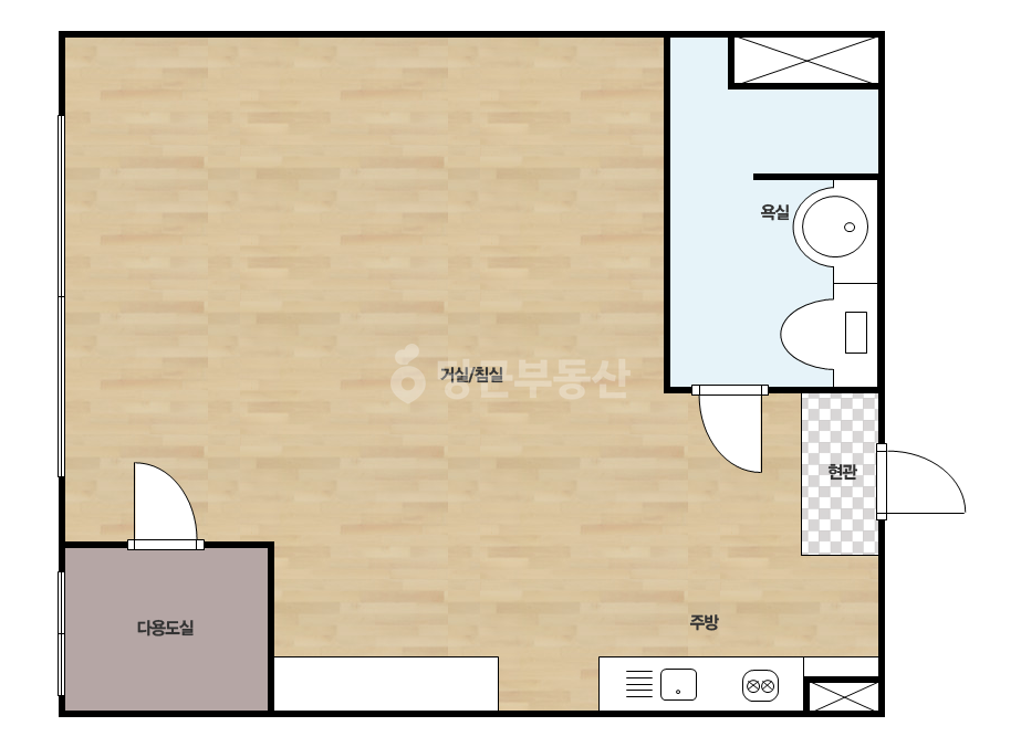 확장 평면도