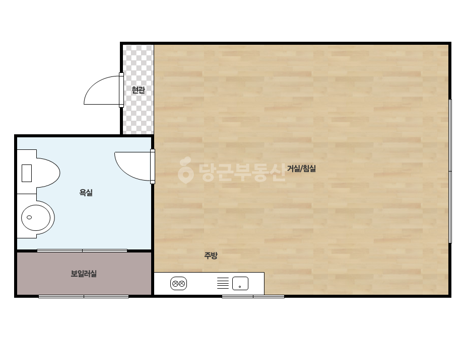 확장 평면도