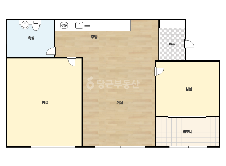 확장 평면도