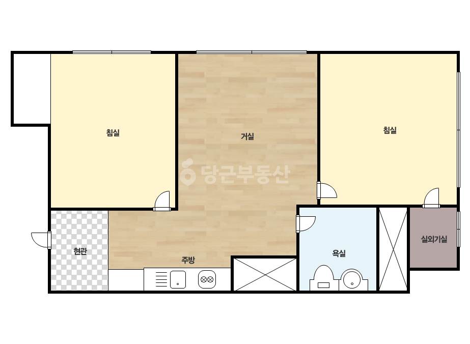 확장 평면도