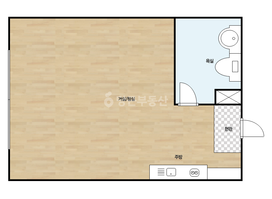 확장 평면도