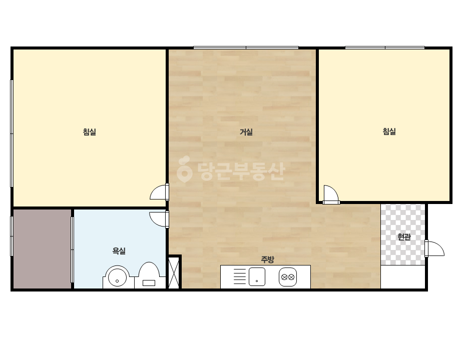 확장 평면도