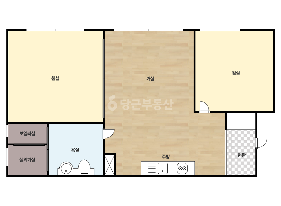 확장 평면도