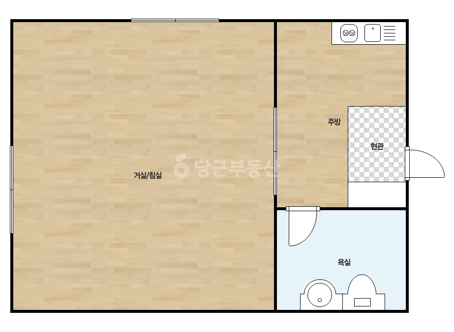 확장 평면도