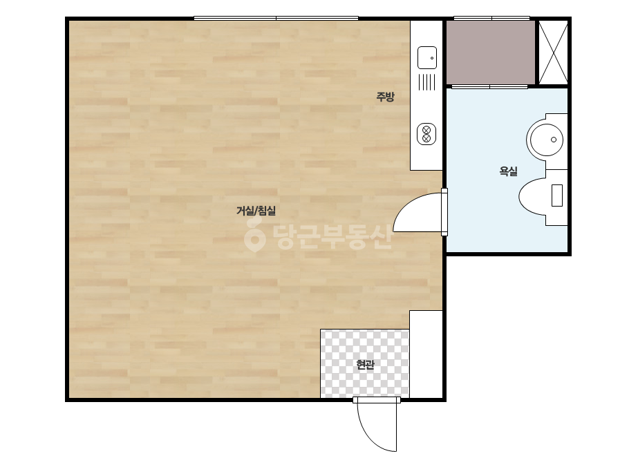 확장 평면도