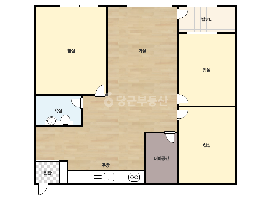 확장 평면도
