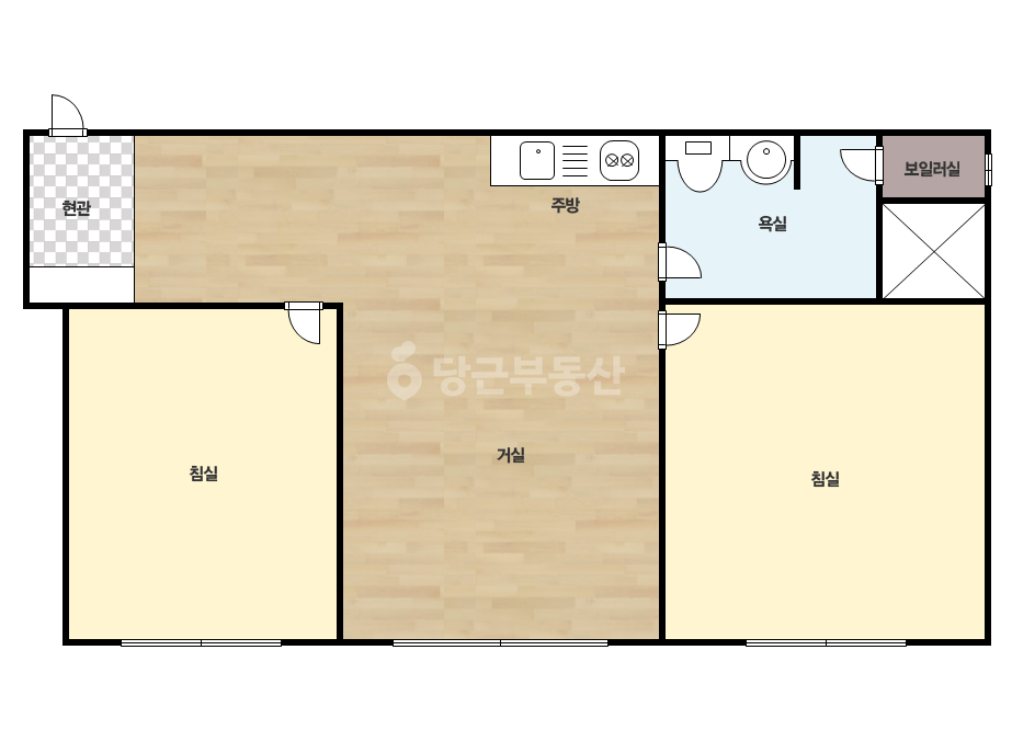 확장 평면도