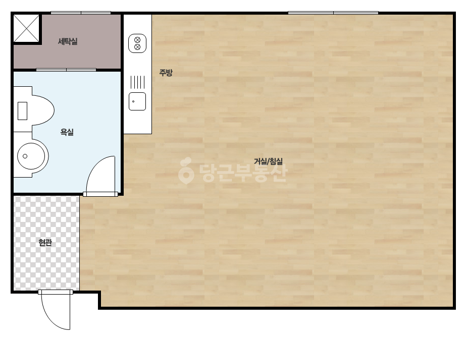 확장 평면도