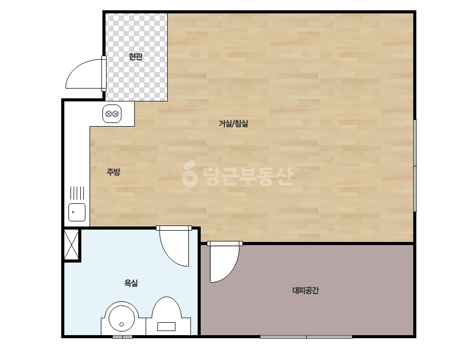 확장 평면도