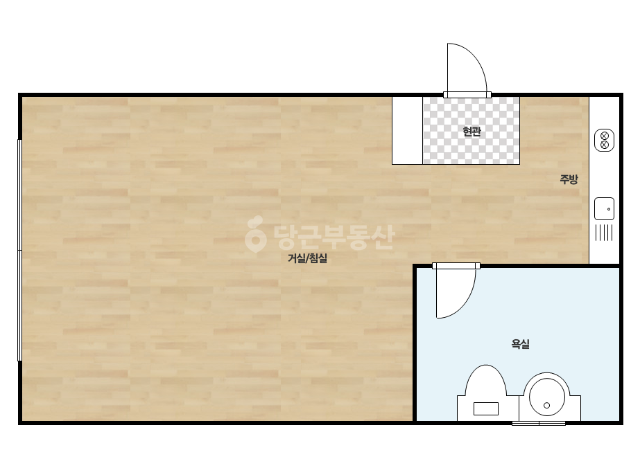 확장 평면도