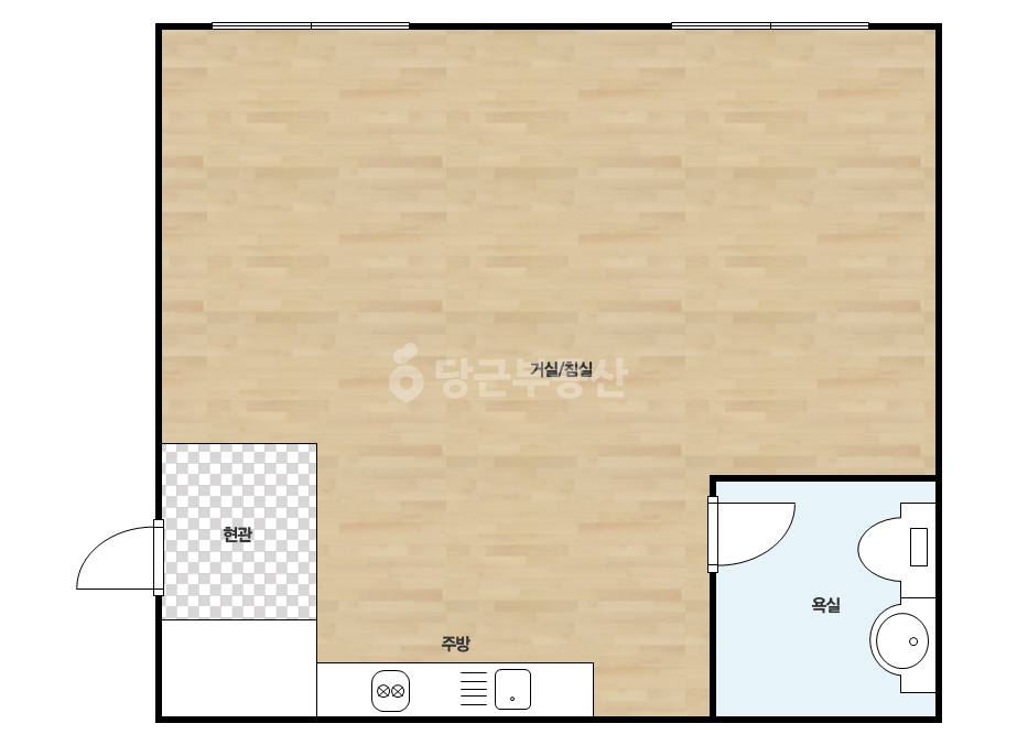 확장 평면도