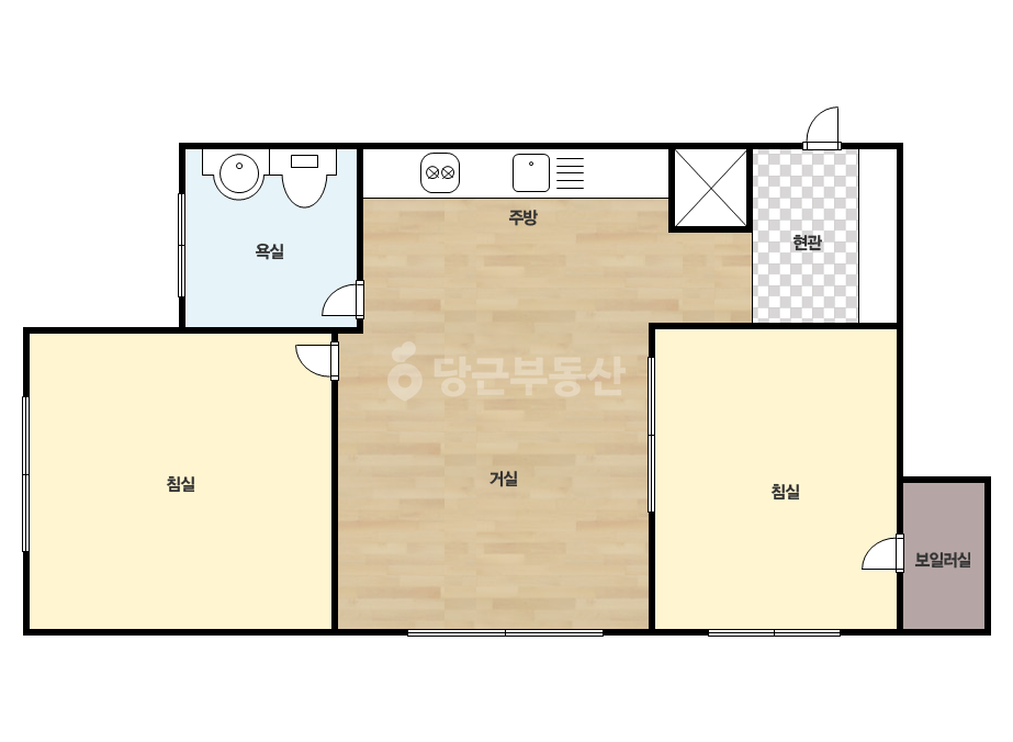 확장 평면도
