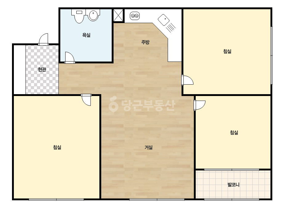 확장 평면도