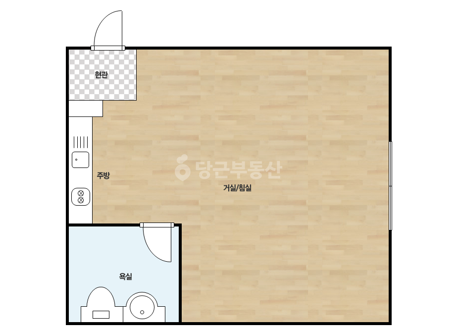 확장 평면도