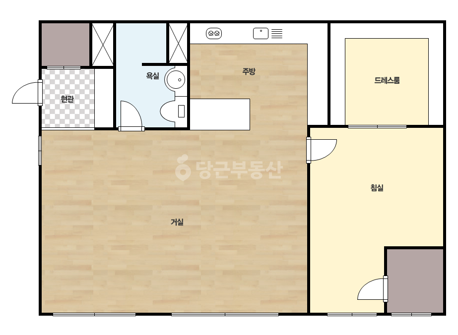 확장 평면도