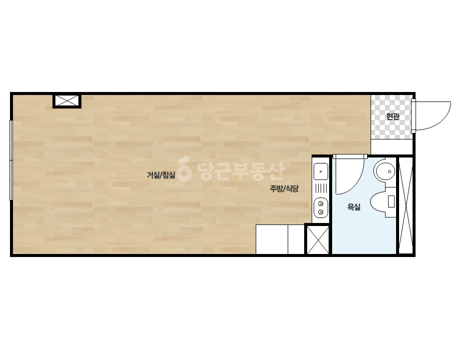 확장 평면도