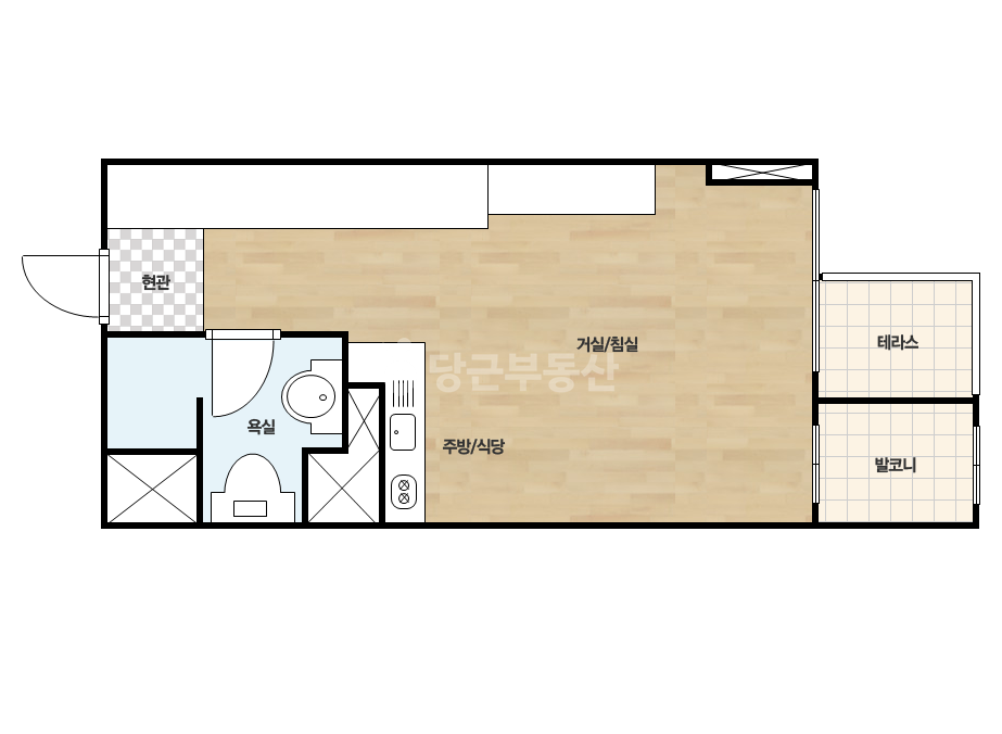 확장 평면도