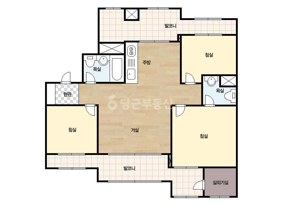 기본 평면도